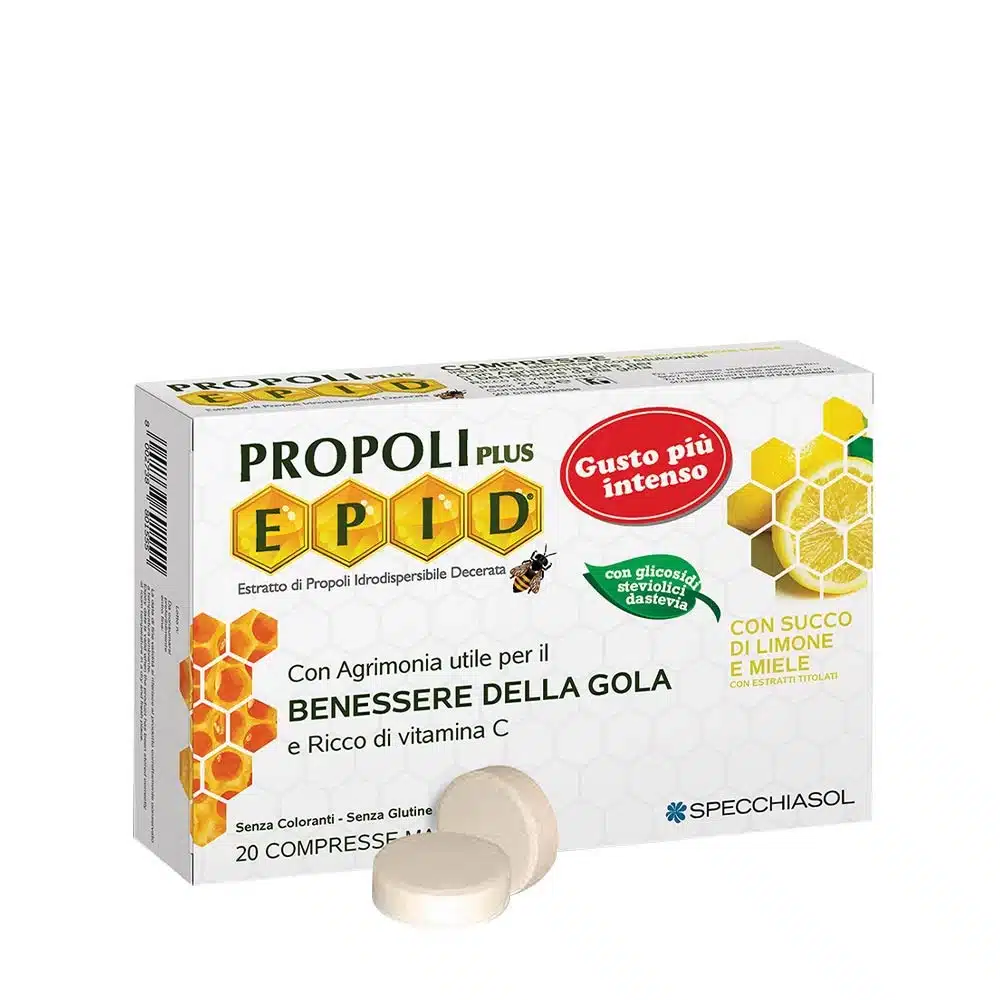 Natur Tanya - Natur Tanya S. EPID Halstabletter med Propolis och C-Vitamin, 20 st, Honung Citron | Nya produkterÖgonhälsaImmunförsvaretÖrter och växtbaserade preparatVitamin C | Apoteka