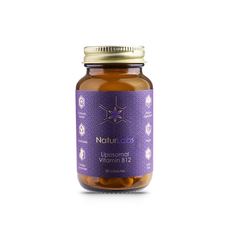 NaturLabs - Vitamin B12 Liposomal, 30 kapslar | Nya produkterVissa vitaminerB12 | Apoteka