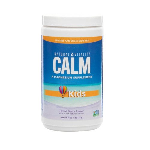 Natural Vitality - Natural Calm Kids, Blandade Bär - 453g | Vitaminer och MineralerHälsa och välbefinnandeHälsokostNordisk vitalitetBarns hälsa | Apoteka