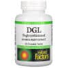 Natural Factors DGL Deglycyrrhizinated Licorice Root 400mg 90 chewable tablets