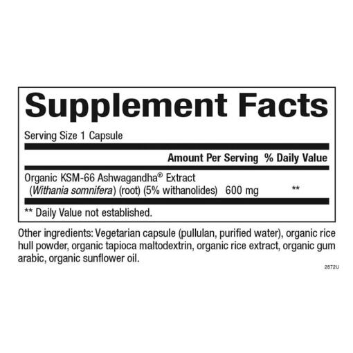 Natural Factors - KSM-66 Ashwagandha, 90 kapslar - Bild 5