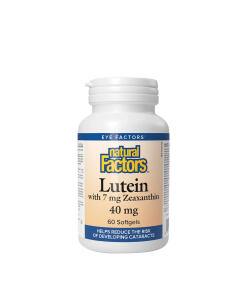 Natural Factors Lutein 40 mg with Zeaxanthin (60 Softgels)