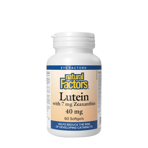 Natural Factors Lutein 40 mg with Zeaxanthin (60 Softgels)