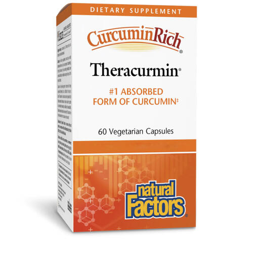 Natural Factors - Theracurmin, 30 mg, 60 kapslar - Bild 4