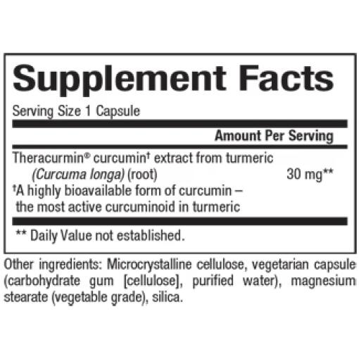 Natural Factors - Theracurmin, 30 mg, 60 kapslar - Bild 5