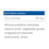 Natural Factors - Zinkcitrat, 50 mg, 180 tabletter - Bild 2