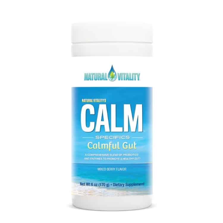 Natural Vitality - Calm Specifics, Calmful Gut, 170g | Hälsa och välbefinnandeHälsokostSömnstödMatsmältningshälsaProbiotikaEnzymerGlutamin | Apoteka