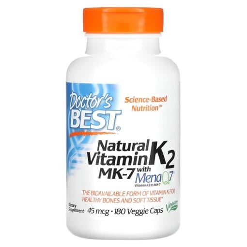 Natural Vitamin K2 MK7 with MenaQ7