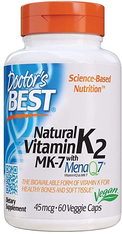 Natural Vitamin K2 MK7 with MenaQ7