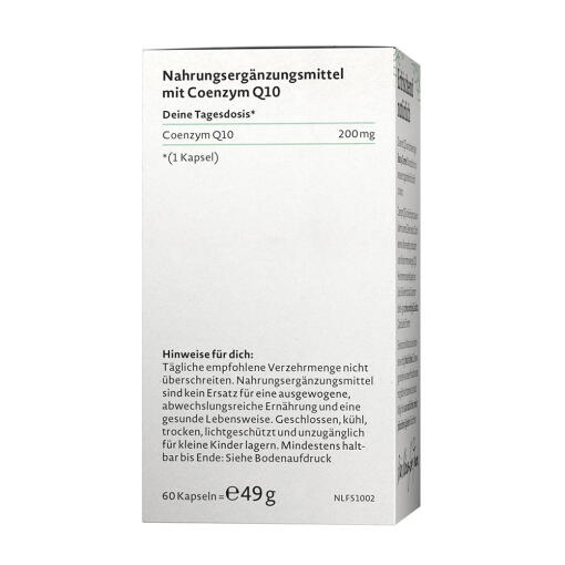 Nature Love - Coenzym Q10, 60 kapslar - Bild 2