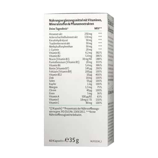 Nature Love - Hårvitaminer, 60 kapslar - Bild 2