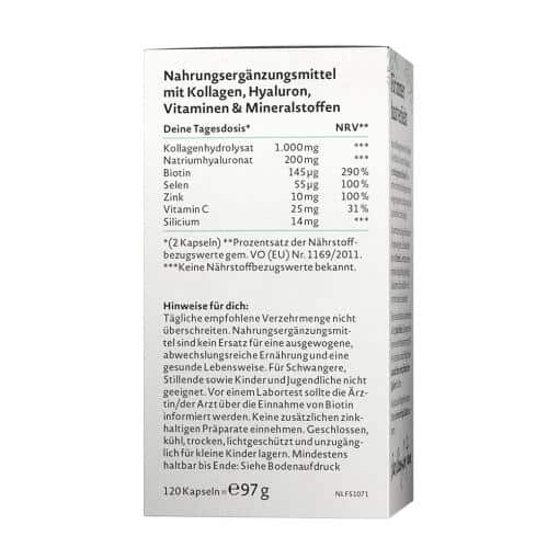 Nature Love - Kollagen Komplex, 120 kapslar - Bild 2