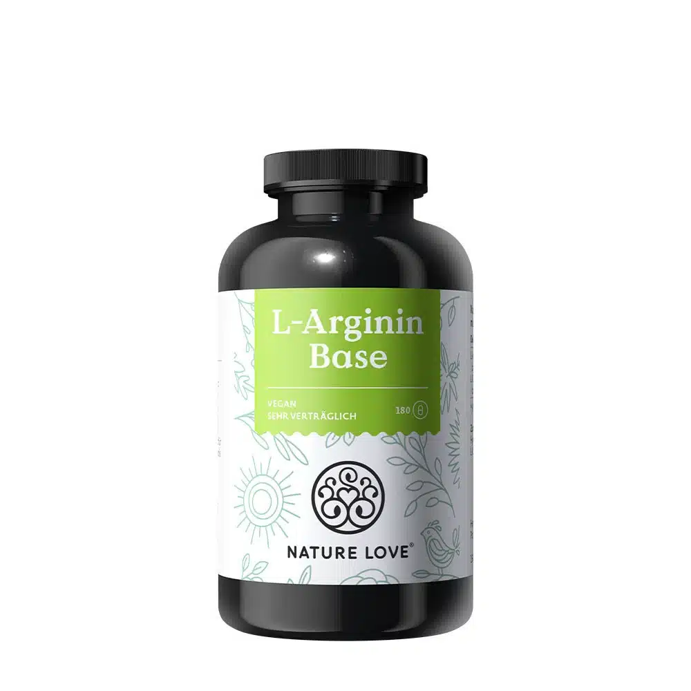 Nature Love - L-Arginin Bas, 180 Kapslar | Nya produkterVitaminer och MineralerHälsa och välbefinnandeL-arginin | Apoteka