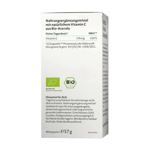 Nature Love - Naturligt Vitamin C, 90 Kapslar - Bild 2
