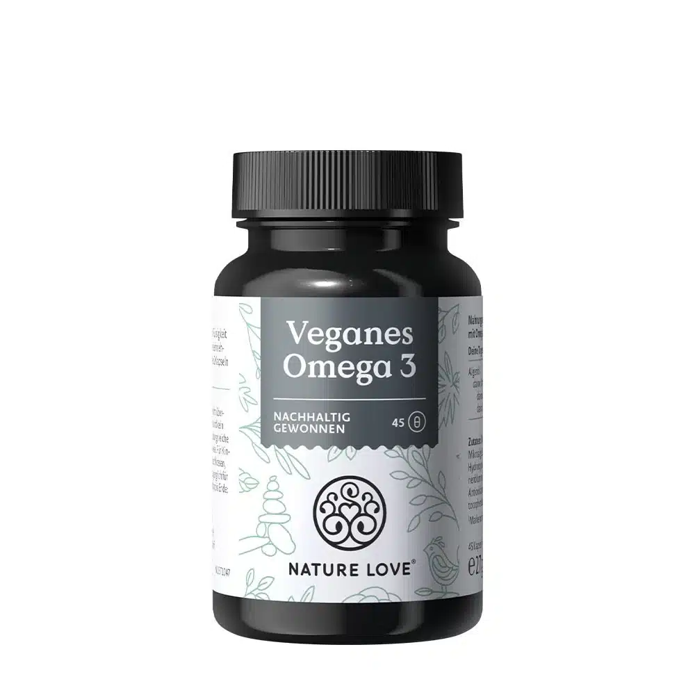 Nature Love - Veganskt Omega-3, 45 kapslar | Nya produkterVeganska produkterOmega & Näringsoljor | Apoteka