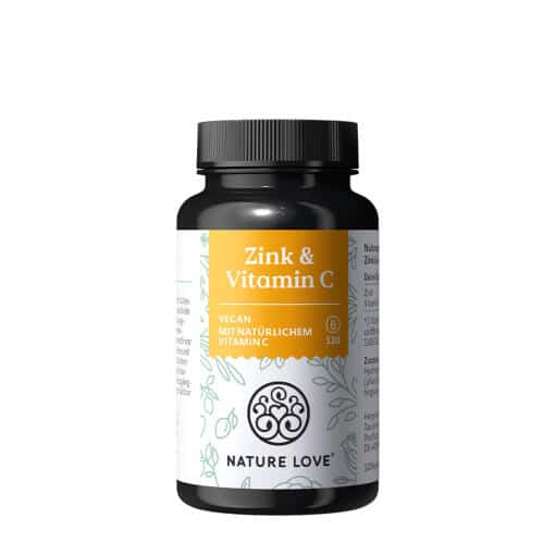 Nature Love Zink & Vitamin C  (120 Capsules)