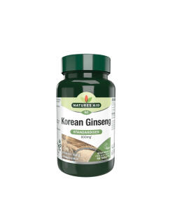 Natures Aid Korean Ginseng (90 Tablets)