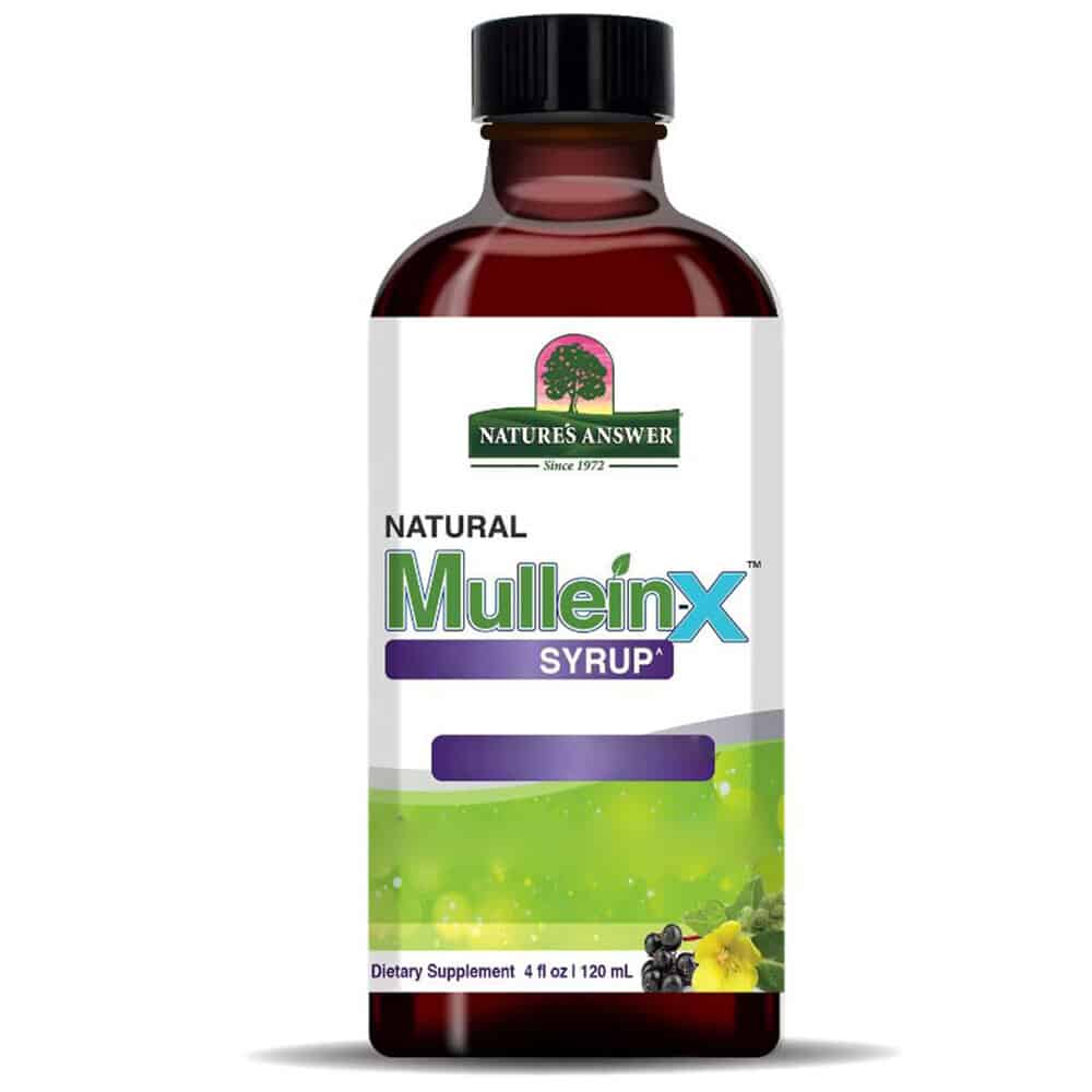 Natures Answer - Mullein-X Hostmedicin, 120 ml | Hälsa och välbefinnandeHälsokostÖrter och växtbaserade preparat | Apoteka