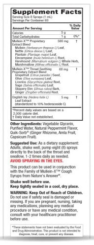 Nature's Answer - Mullein-X Halsspray, 60 ml - Bild 3