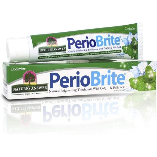 Nature's Answer - Periobrite Tandkräm, Mintsmak 113g - Bild 2