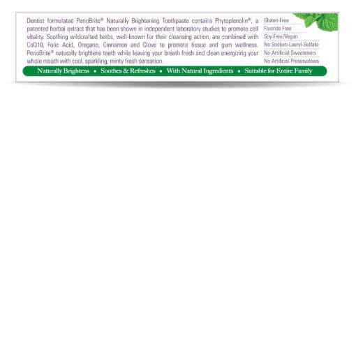 Nature's Answer - Periobrite Tandkräm, Mintsmak 113g - Bild 4