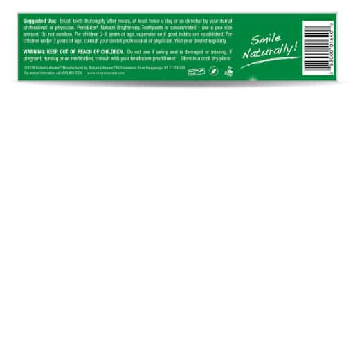 Nature's Answer - Periobrite Tandkräm, Mintsmak 113g - Bild 5