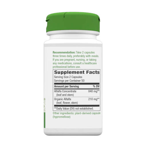 Nature's Way - Alfa-Max, 100 vegetabiliska kapslar - Bild 2