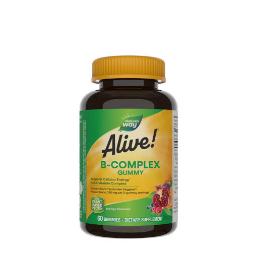 Natures Way Alive!® B-Complex Gummies (60 Gummies)