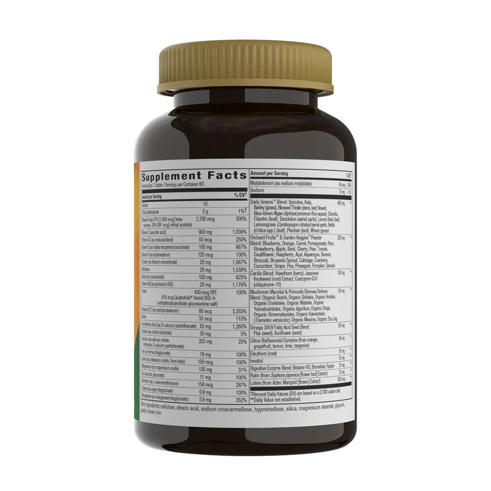 Nature's Way - Alive! Max3 Potency Multivitamin, 180 tabletter - Bild 2