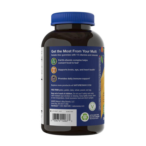 Nature's Way - Alive! Herrar 50+ Multivitamin Gummies, 150 stycken - Bild 3