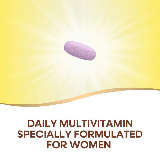 Nature's Way - Alive! Kvinnors Kompletta Multivitamin, 130 tabletter - Bild 7