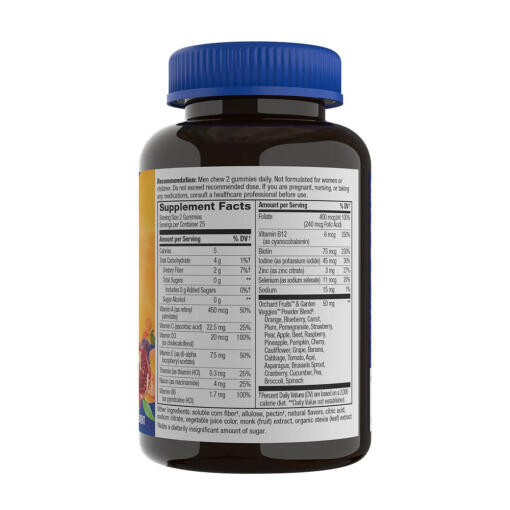 Nature's Way - Alive!® Sockerfria Multivitamin Gummies för Män, 50 stycken - Bild 4
