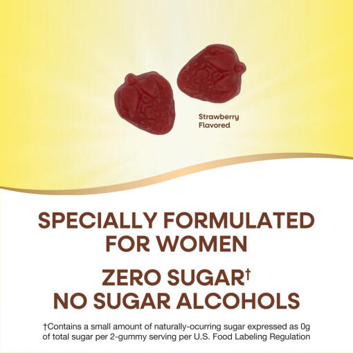 Nature's Way - Alive!® Sockerfria Multivitamingummin för Kvinnor, 50 stycken - Bild 9