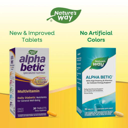 Nature's Way - Alpha Betic Multivitamin, 30 tabletter - Bild 7