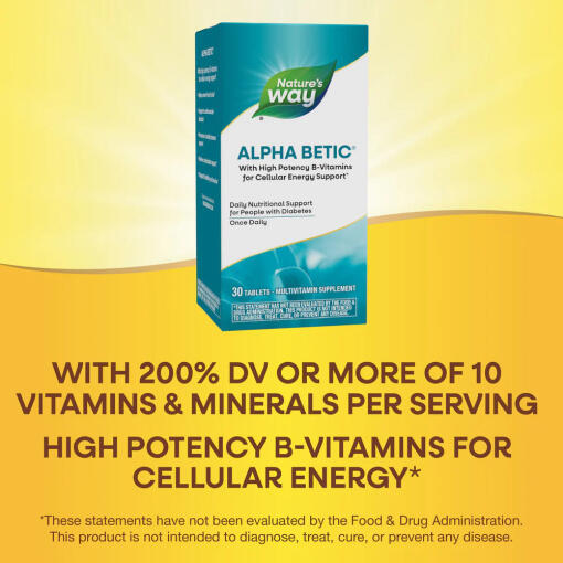 Nature's Way - Alpha Betic Multivitamin, 30 tabletter - Bild 9