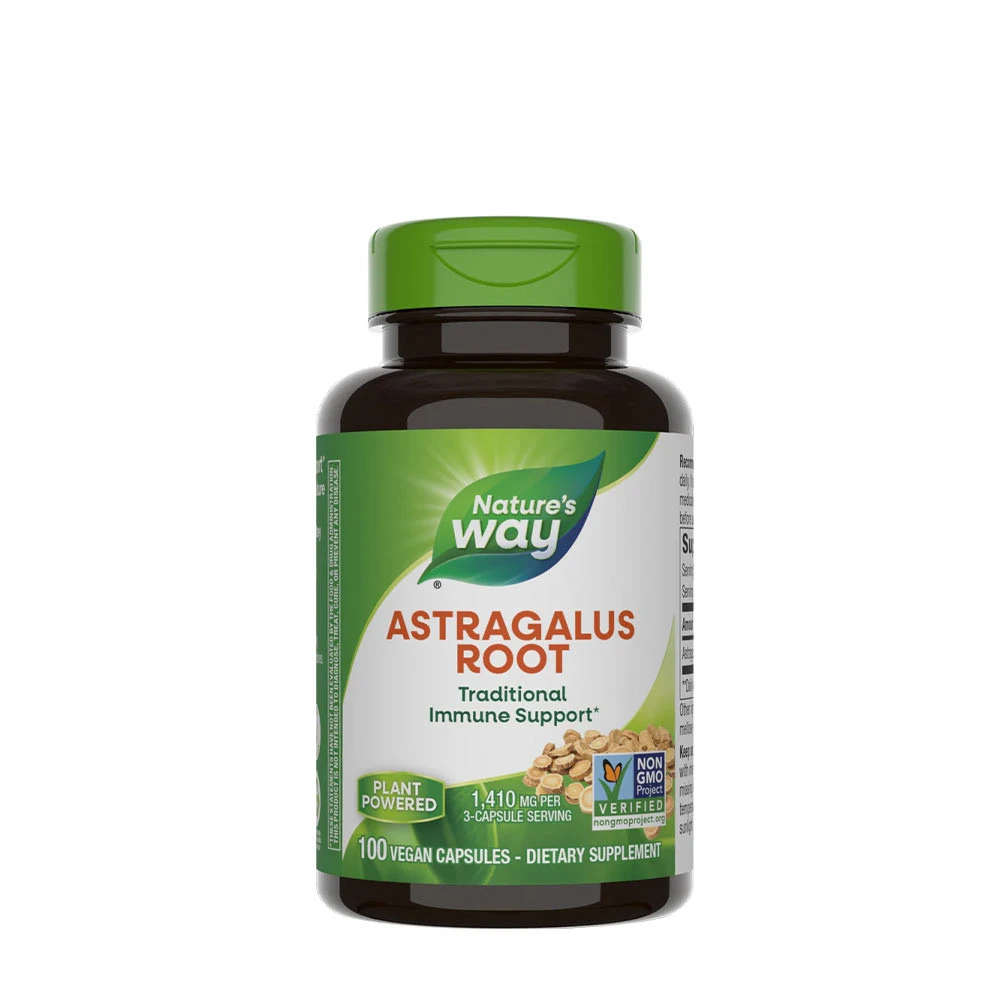Natures Way - Astragalusrot, 100 kapslar | Hälsa och välbefinnandeHälsokostÖrter och växtbaserade preparat | Apoteka