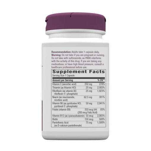 Nature's Way - B-Stress Formula, 100 kapslar - Bild 4