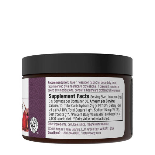 Nature's Way - Rödbetsrotspulver, 150 g - Bild 2