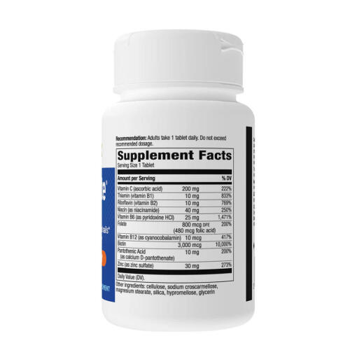 Nature's Way - Biotin Forte med Zink, 60 tabletter - Bild 2