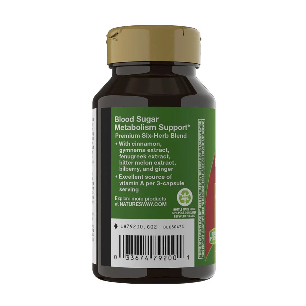 Nature's Way - Blood Sugar Manager, 90 kapslar - Bild 3