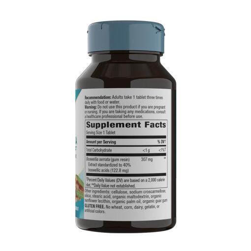 Nature's Way - Boswellia Premium Extrakt, 60 tabletter - Bild 4