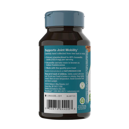 Nature's Way - Boswellia Premium Extrakt, 60 tabletter - Bild 5