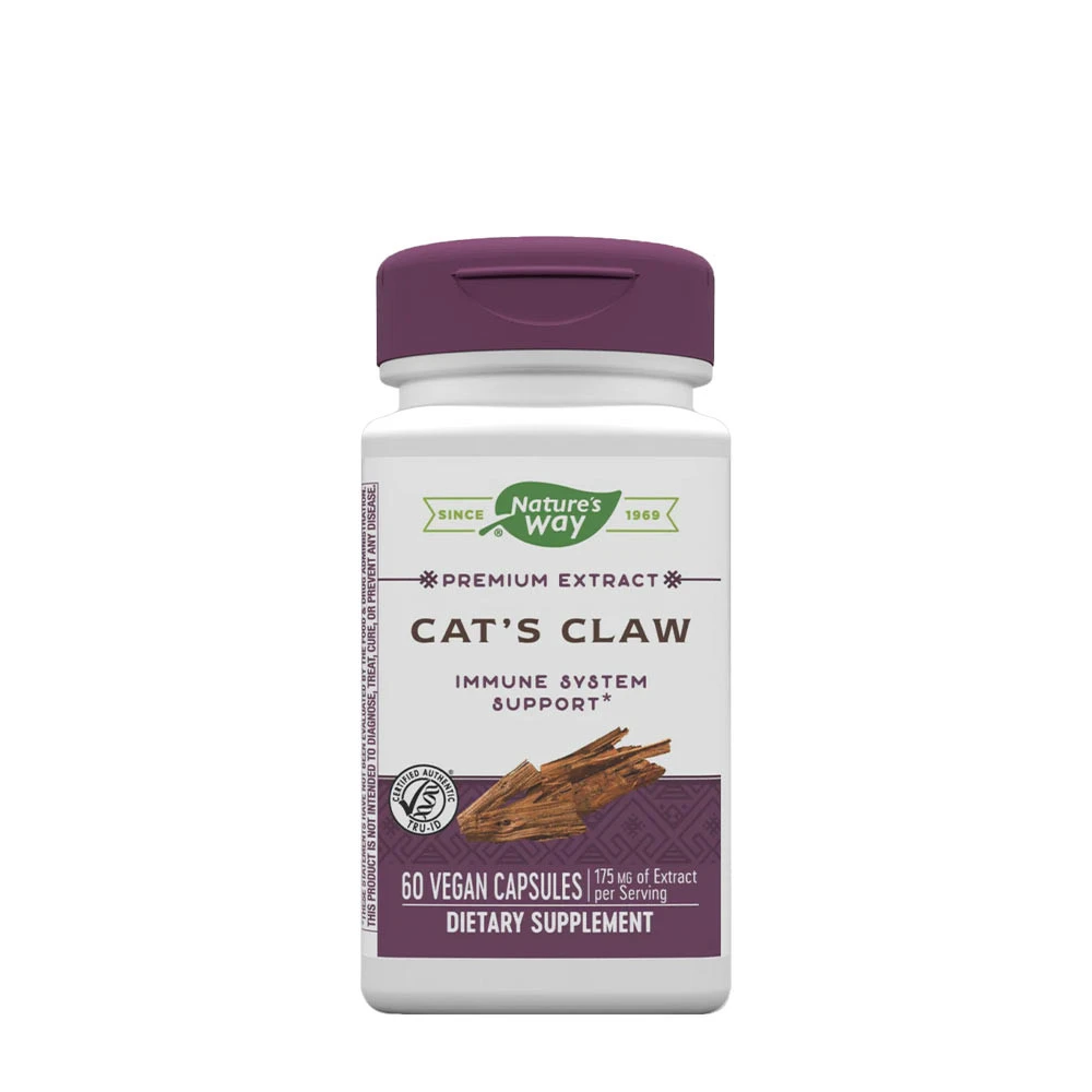 Natures Way - Cats Claw Premium Extract, 60 kapslar | HälsokostKattens klo | Apoteka