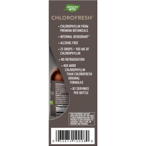 Natures Way - Chlorofresh Klorofyll Droppar, 59 ml - Bild 3