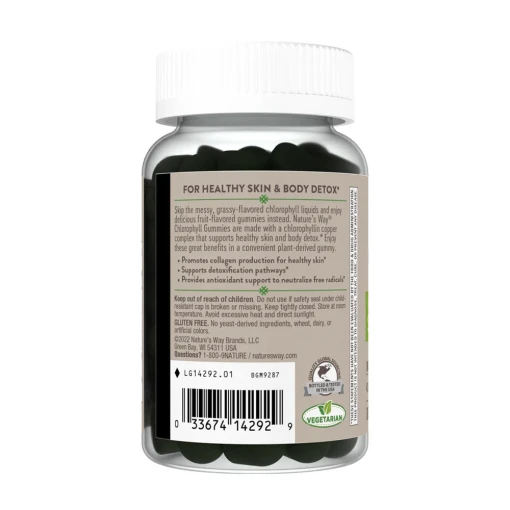 Nature's Way - Klorofyllgummier, 60 stycken, Frukt - Bild 5