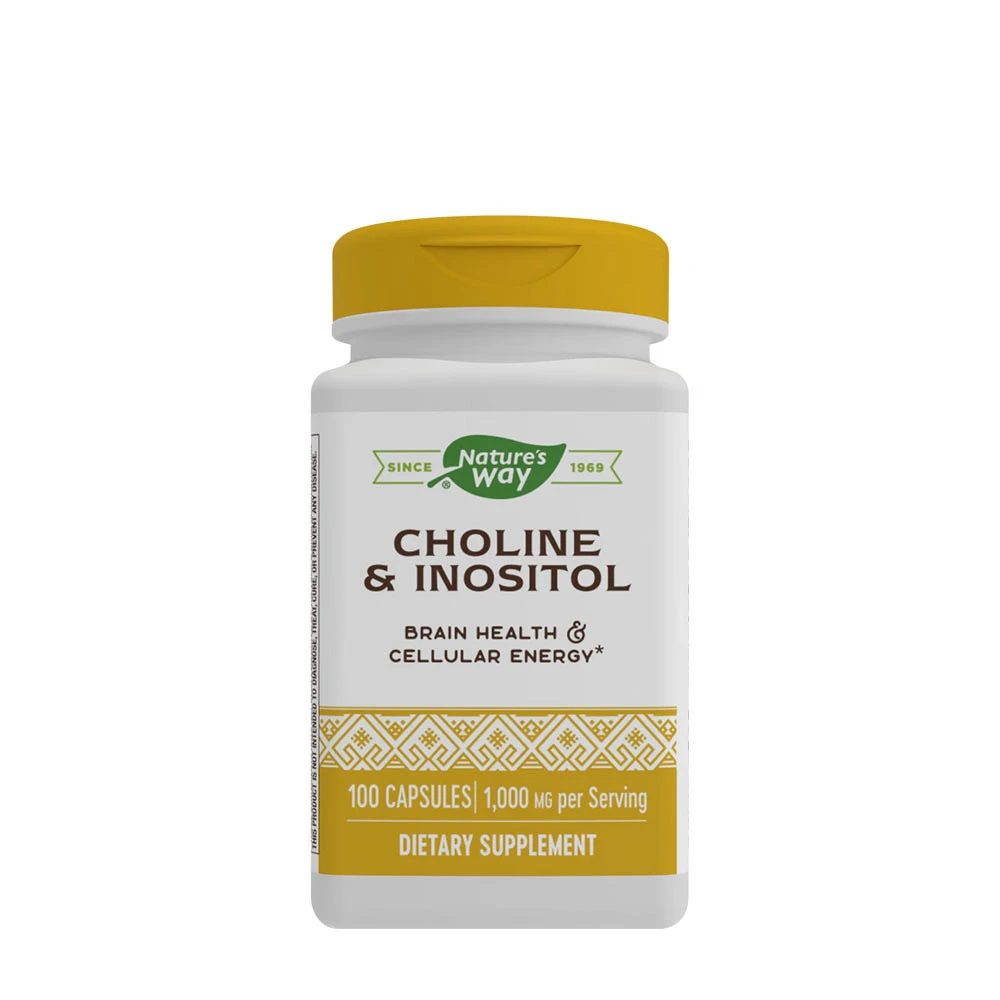 Natures Way - Kolin & Inositol, 100 kapslar | Vitaminer och MineralerHälsokostSköldkörtelns regulatorer | Apoteka