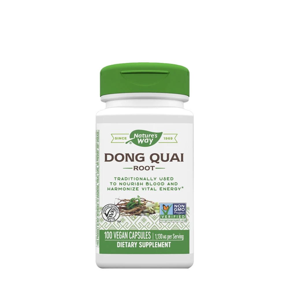 Natures Way - Dong Quai Rot, 100 Kapslar | Hälsa och välbefinnandeHälsokostÖrter och växtbaserade preparat | Apoteka