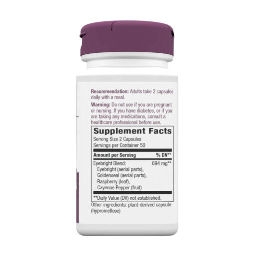 Natures Way - Eyebright Premium Blend, 100 kapslar - Bild 2