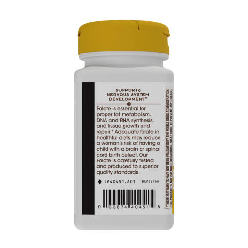 Natures Way - Folate, 100 kapslar - Bild 9