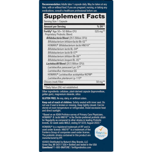 Natures Way - Fortify Age 50+, 30 kapslar - Bild 7